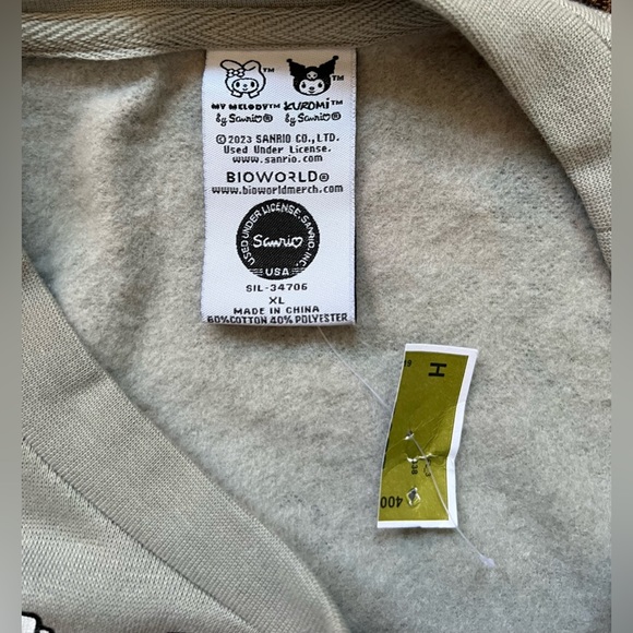 NWT Sanrio Kuromi & My Melody sweatshirt - Picture 4 of 4